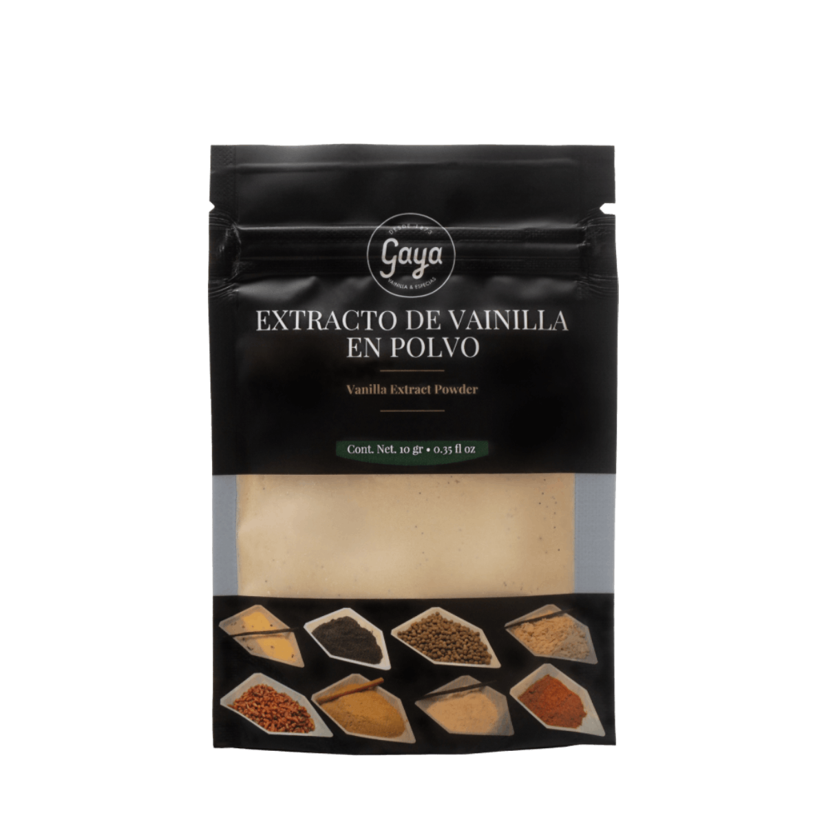 Extracto-de-Vainilla-en-Polvo-frontal Extracto de Vainilla en Polvo Gaya