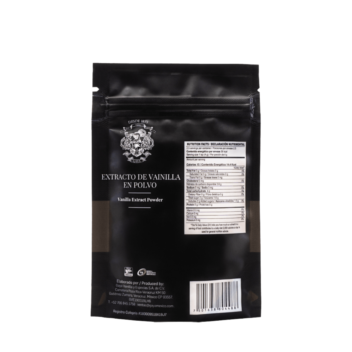 Extracto-de-Vainilla-en-Polvo-trasera Extracto de Vainilla en Polvo Gaya